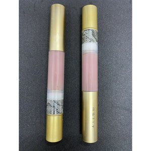2 Pack Mally Slimline High Shine Liquid Lipstick Orchid  .12 OZ